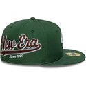 new-era-flat-brim-59fifty-originators-green-fitted-cap