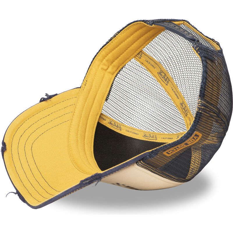 von-dutch-crew32-beige-and-navy-blue-trucker-hat von-dutch-crew32-beige-and-navy-blue-trucker-hat