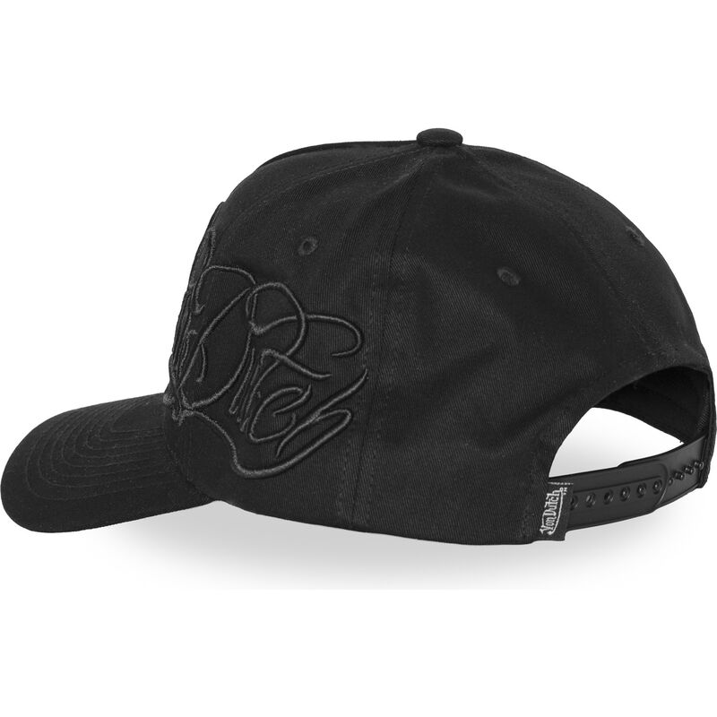 von-dutch-curved-brim-chi04-black-snapback-cap von-dutch-curved-brim-chi04-black-snapback-cap