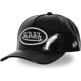 Von Dutch Curved Brim SHINN Black Adjustable Cap