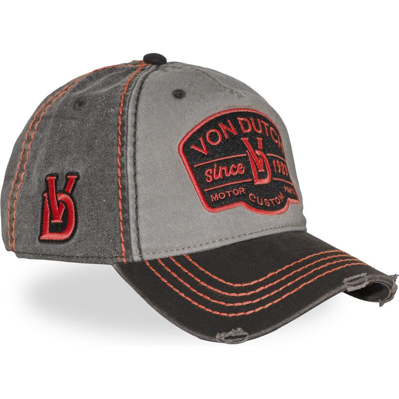 von-dutch-curved-brim-retro16-grey-adjustable-cap