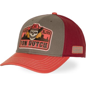 Von Dutch Curved Brim SEM13 Multicolor Snapback Cap