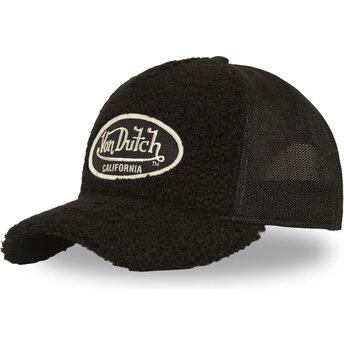 Von Dutch SHER NR Black Trucker Hat