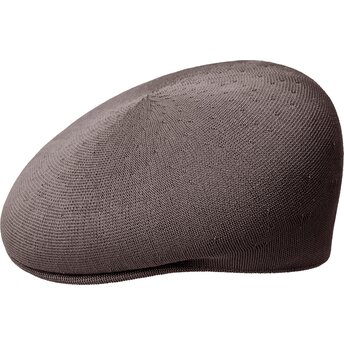 Kangol Tropic 504 Charcoal Dark Grey Flat Cap