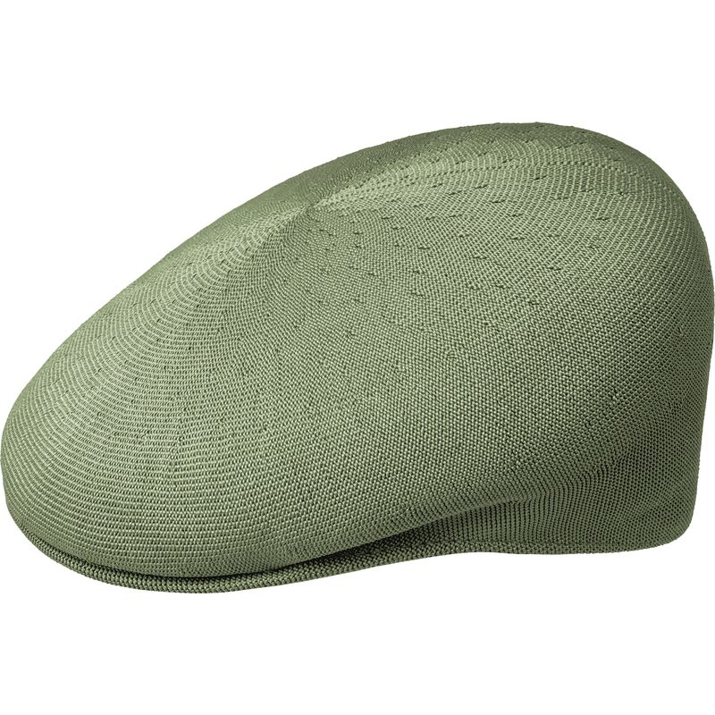 kangol-tropic-504-oil-green-flat-cap