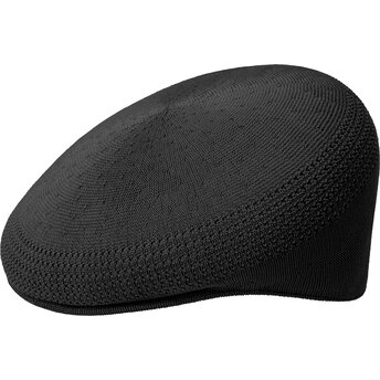 Kangol Tropic 504 Ventair Black Flat Cap