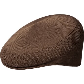 Kangol Tropic 504 Ventair Brown Flat Cap