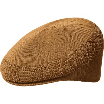 Kangol Tropic 504 Ventair Tan Brown Flat Cap