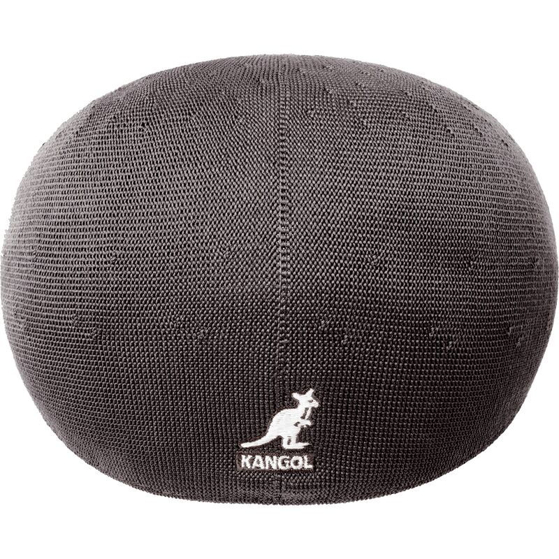 kangol-seamless-tropic-507-charcoal-dark-grey-flat-cap