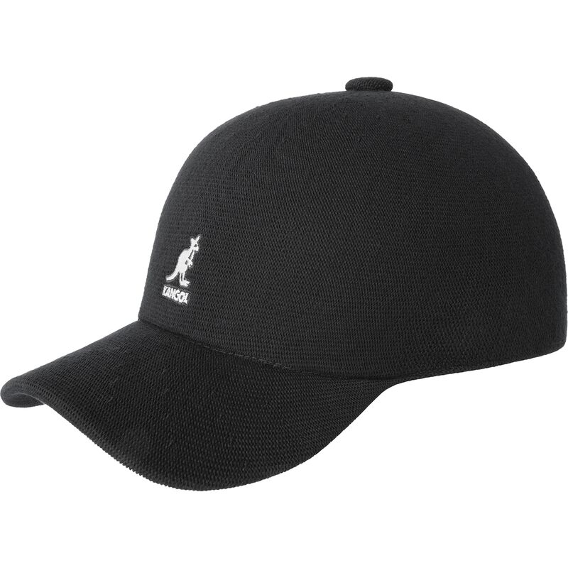kangol-curved-brim-bamboo-adj-spacecap-black-adjustable-cap