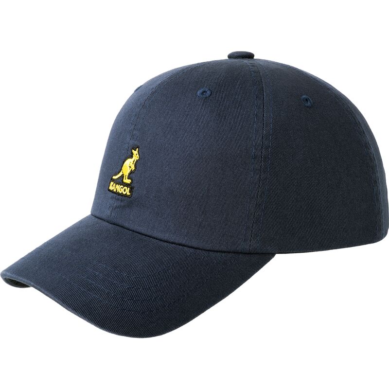 kangol-curved-brim-washed-baseball-navy-blue-adjustable-cap