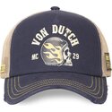 von-dutch-crew30-navy-blue-and-beige-trucker-hat