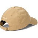 polo-ralph-lauren-curved-brim-cotton-chino-classic-sport-beige-adjustable-cap-with-beige-logo