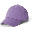 polo-ralph-lauren-curved-brim-grey-logo-cotton-chino-classic-sport-purple-adjustable-cap