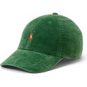 polo-ralph-lauren-curved-brim-corduroy-green-adjustable-cap