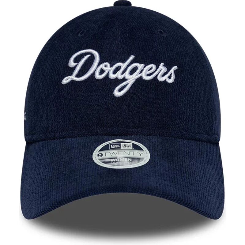new-era-curved-brim-women-9twenty-cord-script-los-angeles-dodgers-mlb-navy-blue-adjustable-cap new-era-curved-brim-women-9twenty-cord-script-los-angeles-dodgers-mlb-navy-blue-adjustable-cap
