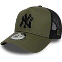 new-era-black-logo-a-frame-league-essential-new-york-yankees-mlb-green-and-black-trucker-hat