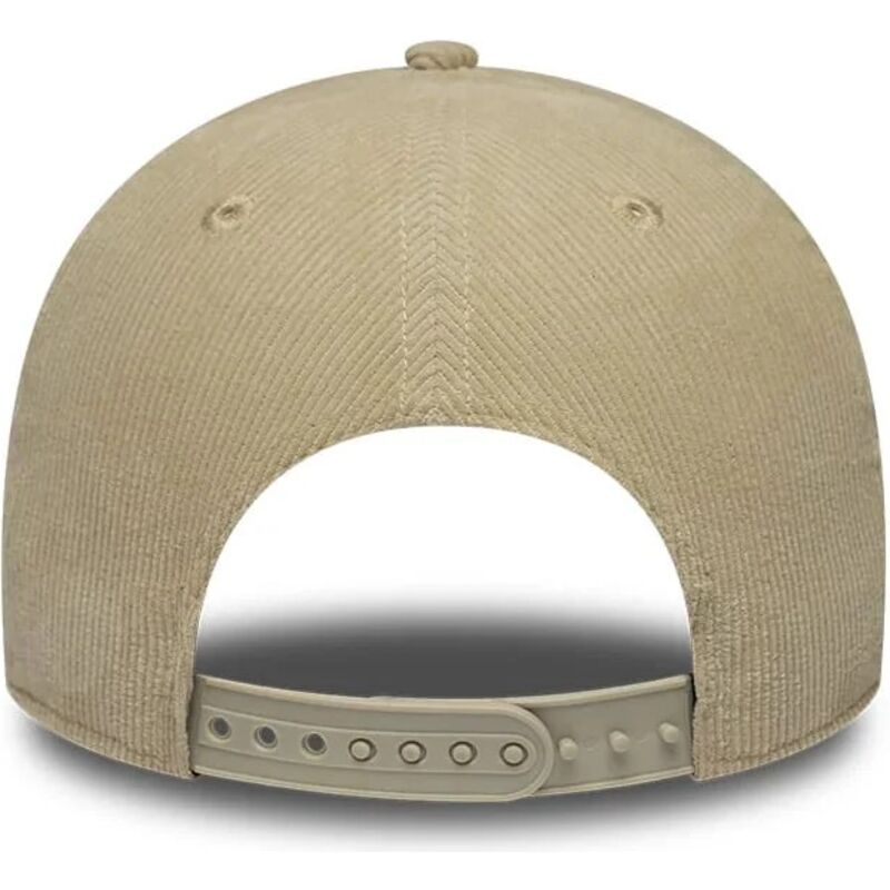 new-era-curved-brim-9forty-entry-cord-new-york-yankees-mlb-beige-snapback-cap