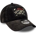 new-era-curved-brim-9twenty-patch-acid-cord-hot-rods-black-adjustable-cap