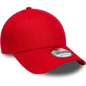 new-era-curved-brim-9forty-basic-flag-red-adjustable-cap