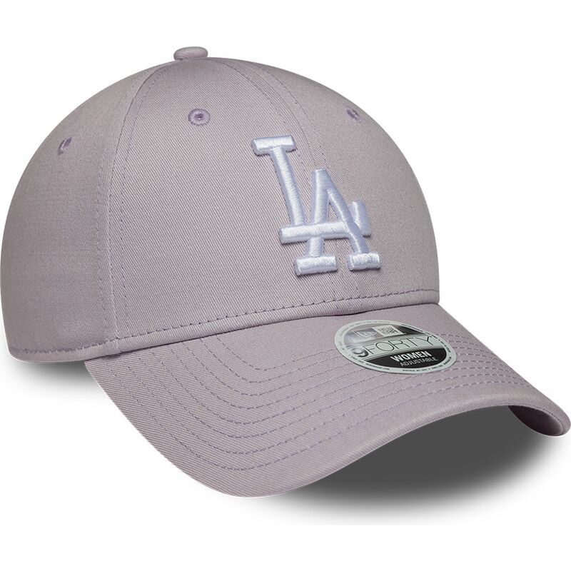new-era-curved-brim-women-9forty-league-essential-los-angeles-dodgers-mlb-light-purple-adjustable-cap new-era-curved-brim-women-9forty-league-essential-los-angeles-dodgers-mlb-light-purple-adjustable-cap