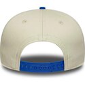 new-era-curved-brim-9seventy-stretch-snap-contrast-visor-alpine-f1-team-formula-1-beige-and-blue-snapback-cap
