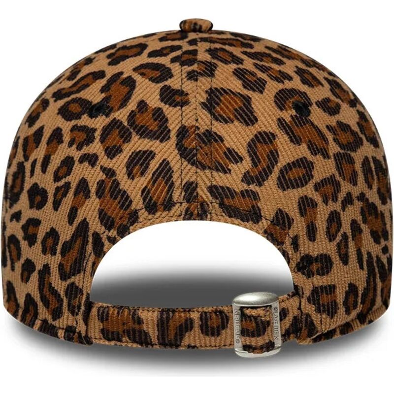 new-era-curved-brim-women-black-logo-9forty-leopard-cord-new-york-yankees-mlb-leopard-adjustable-cap