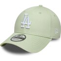 new-era-curved-brim-9forty-league-ess-9forty-league-essential-los-angeles-dodgers-mlb-light-green-adjustable-cap