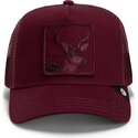 goorin-bros-deer-tonal-bae-full-intent-the-farm-maroon-trucker-hat