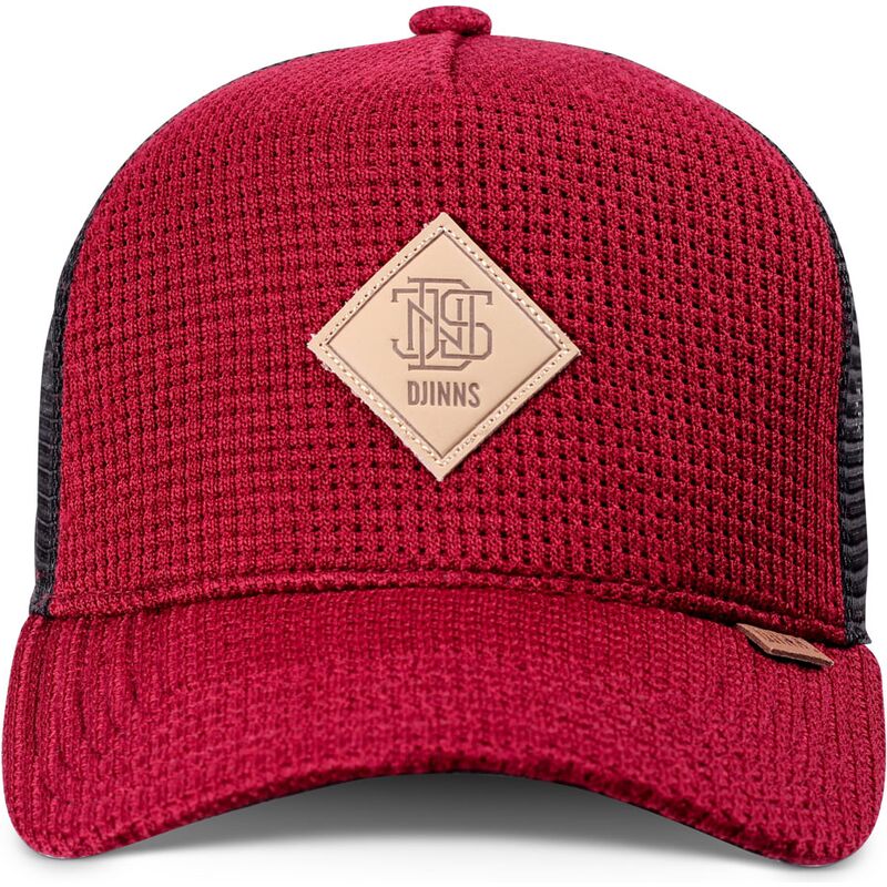 djinns-hft-knitted-fab-red-and-black-trucker-hat djinns-hft-knitted-fab-red-and-black-trucker-hat
