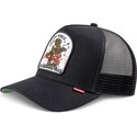 djinns-hft-do-nothing-club-weird-vibes-frog-black-trucker-hat
