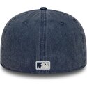 new-era-flat-brim-59fifty-washed-new-york-yankees-mlb-navy-blue-fitted-cap