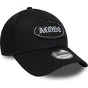 new-era-curved-brim-9forty-gem-patch-distress-alone-black-adjustable-cap