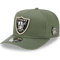 new-era-curved-brim-9fifty-a-frame-precurved-side-pin-las-vegas-raiders-nfl-green-snapback-cap