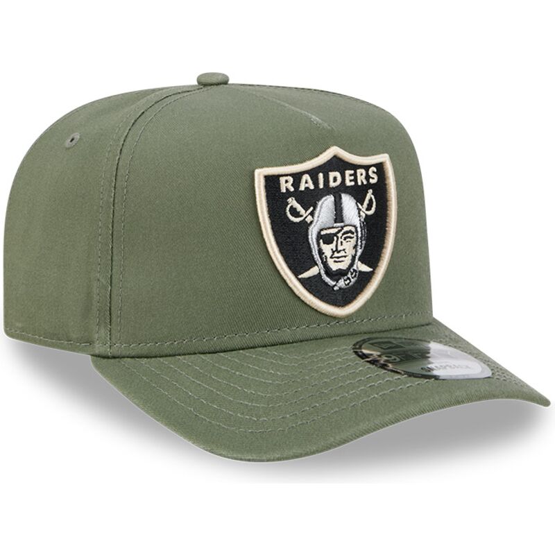 new-era-curved-brim-9fifty-a-frame-precurved-side-pin-las-vegas-raiders-nfl-green-snapback-cap