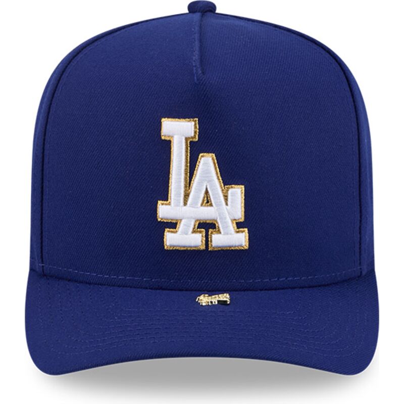 new-era-curved-brim-9fifty-a-frame-precurved-visor-pin-los-angeles-dodgers-mlb-blue-snapback-cap