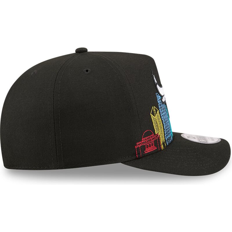 new-era-curved-brim-9fifty-a-frame-precurved-skyline-chicago-bulls-nba-black-snapback-cap new-era-curved-brim-9fifty-a-frame-precurved-skyline-chicago-bulls-nba-black-snapback-cap