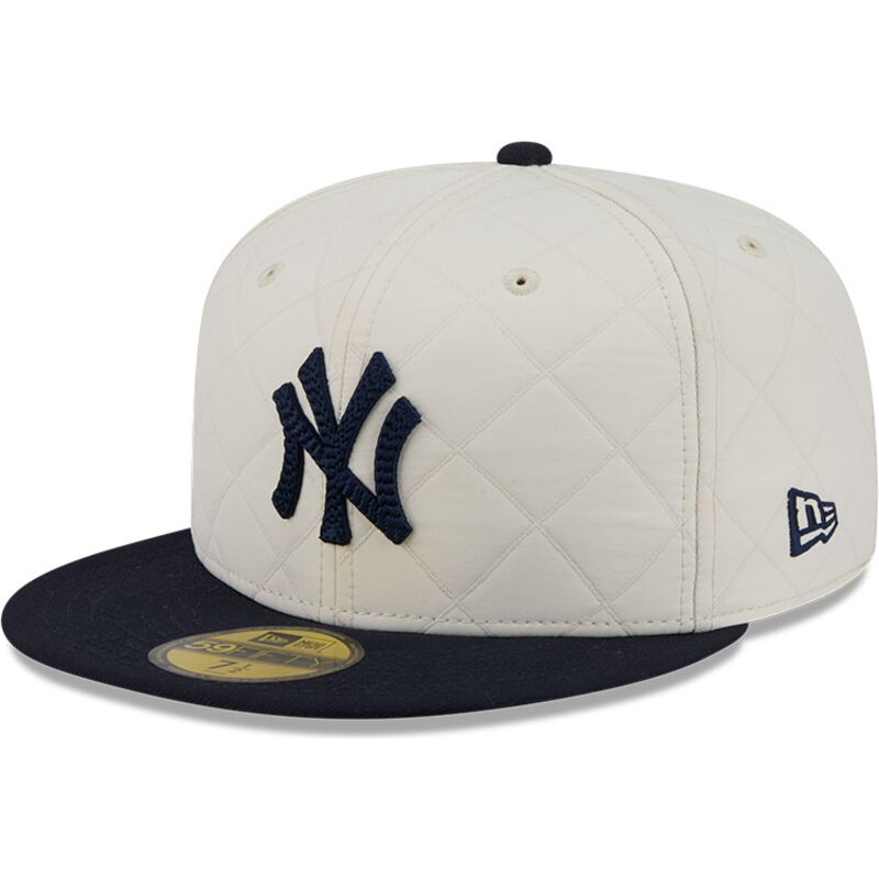 new-era-flat-brim-59fifty-checkered-new-york-yankees-mlb-white-and-navy-blue-fitted-cap new-era-flat-brim-59fifty-checkered-new-york-yankees-mlb-white-and-navy-blue-fitted-cap