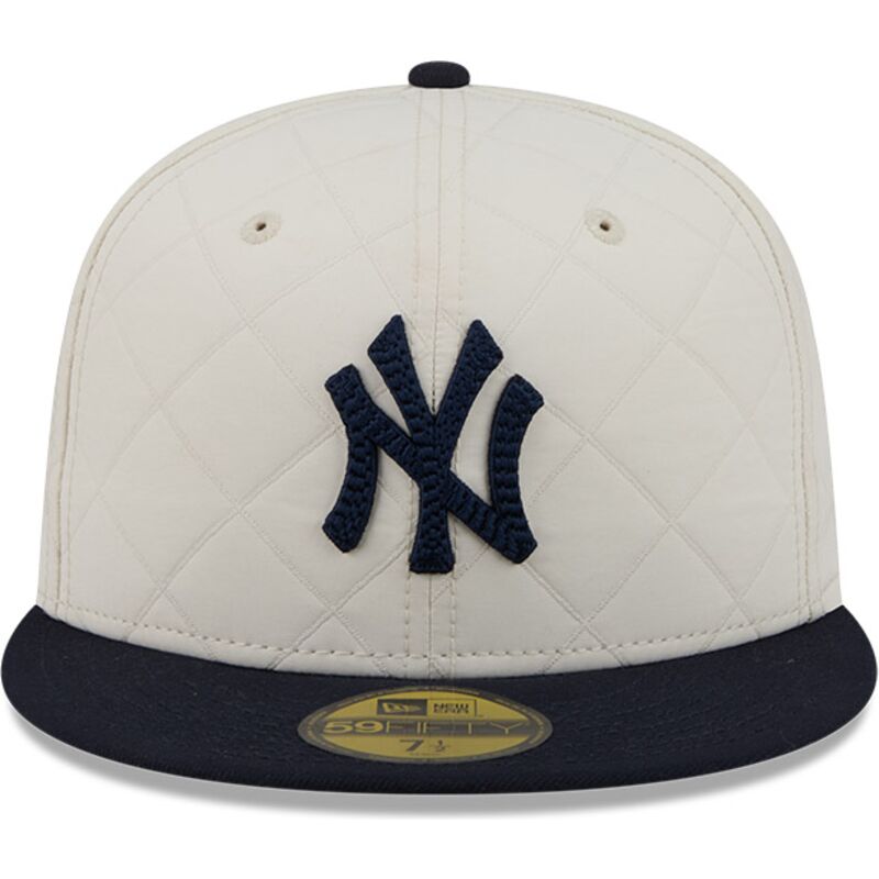 new-era-flat-brim-59fifty-checkered-new-york-yankees-mlb-white-and-navy-blue-fitted-cap new-era-flat-brim-59fifty-checkered-new-york-yankees-mlb-white-and-navy-blue-fitted-cap