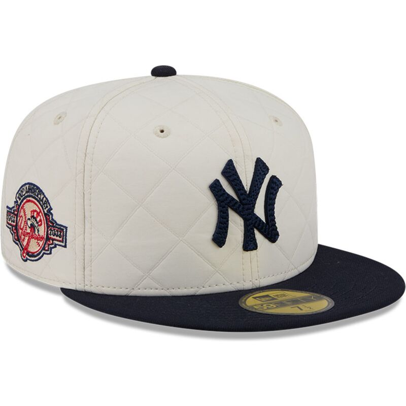 new-era-flat-brim-59fifty-checkered-new-york-yankees-mlb-white-and-navy-blue-fitted-cap new-era-flat-brim-59fifty-checkered-new-york-yankees-mlb-white-and-navy-blue-fitted-cap