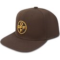 l-ab-c-o-off-white-flat-brim-yellow-logo-off-embroidered-twill-brown-snapback-cap