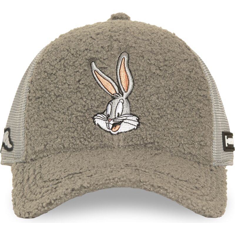 capslab-bugs-bunny-loo14-bun-looney-tunes-grey-trucker-hat capslab-bugs-bunny-loo14-bun-looney-tunes-grey-trucker-hat