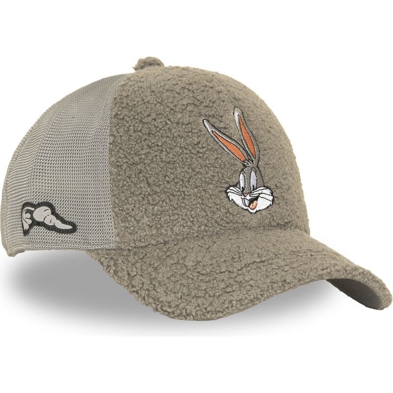 capslab-bugs-bunny-loo14-bun-looney-tunes-grey-trucker-hat capslab-bugs-bunny-loo14-bun-looney-tunes-grey-trucker-hat