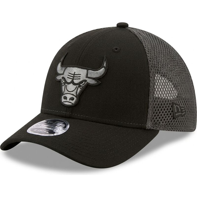 new-era-curved-brim-39thirty-m-crown-neo-chicago-bulls-nba-black-fitted-cap new-era-curved-brim-39thirty-m-crown-neo-chicago-bulls-nba-black-fitted-cap