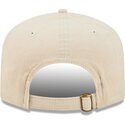 new-era-curved-brim-blue-logo-19twenty-precurved-corduroy-pastel-los-angeles-dodgers-mlb-beige-adjustable-cap