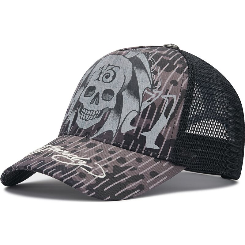 ed-hardy-13-skull-black-trucker-hat ed-hardy-13-skull-black-trucker-hat