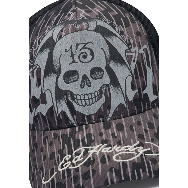 ed-hardy-13-skull-black-trucker-hat ed-hardy-13-skull-black-trucker-hat