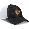 fanatics-structured-meshback-chicago-blackhawks-nhl-black-and-white-trucker-hat
