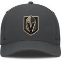 fanatics-curved-brim-structured-a-frame-vegas-golden-knights-nhl-grey-and-black-snapback-cap
