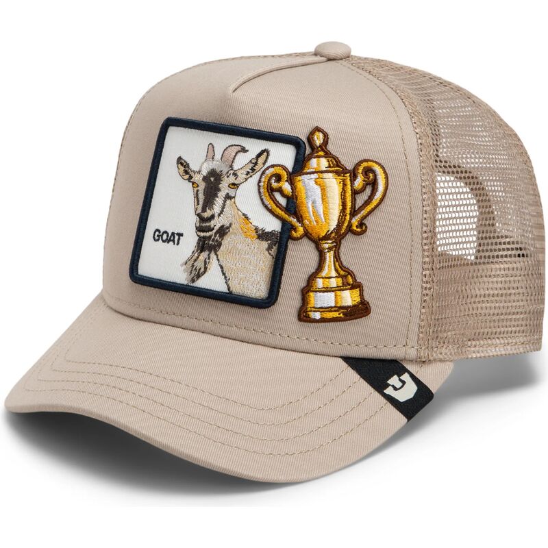 goorin-bros-goat-top-of-the-podium-sidekick-the-farm-beige-trucker-hat goorin-bros-goat-top-of-the-podium-sidekick-the-farm-beige-trucker-hat